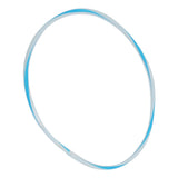 35 Inch LED Hoop RGB Auto Color Changing Dance Exercise Light Up Hoop Fitness Equipment for Kids Adults Beginners - 45-Degree Angle