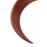 2Pcs Moon Hair Fork ABS Decorative Portable Moon Hairpin Hair Stick for Daily Shopping Cosplays Brown
