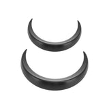 2Pcs Moon Hair Fork ABS Decorative Portable Moon Hairpin Hair Stick for Daily Shopping Cosplays Black