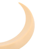 2Pcs Moon Hair Fork ABS Decorative Portable Moon Hairpin Hair Stick for Daily Shopping Cosplays Beige - Extra Image