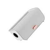 Cable Management Box Plastic Easy Assemble Safety Protection Cord Organizer Box for Power Strips Chargers Adapters Wires White - Front View