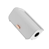 Cable Management Box Plastic Easy Assemble Safety Protection Cord Organizer Box for Power Strips Chargers Adapters Wires White
