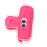Stationery Clip Plastic Cute Cartoon Double Sided Multifunctional Long Tail Document Clamps For Office Supplies Binder Paper Red Expression