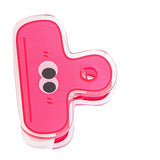 Stationery Clip Plastic Cute Cartoon Double Sided Multifunctional Long Tail Document Clamps For Office Supplies Binder Paper Red Expression