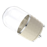 Rotating Pen Holder Desktop Makeup Brush Storage Organizer Plastic Home Decoration for Cosmetics Pencil White