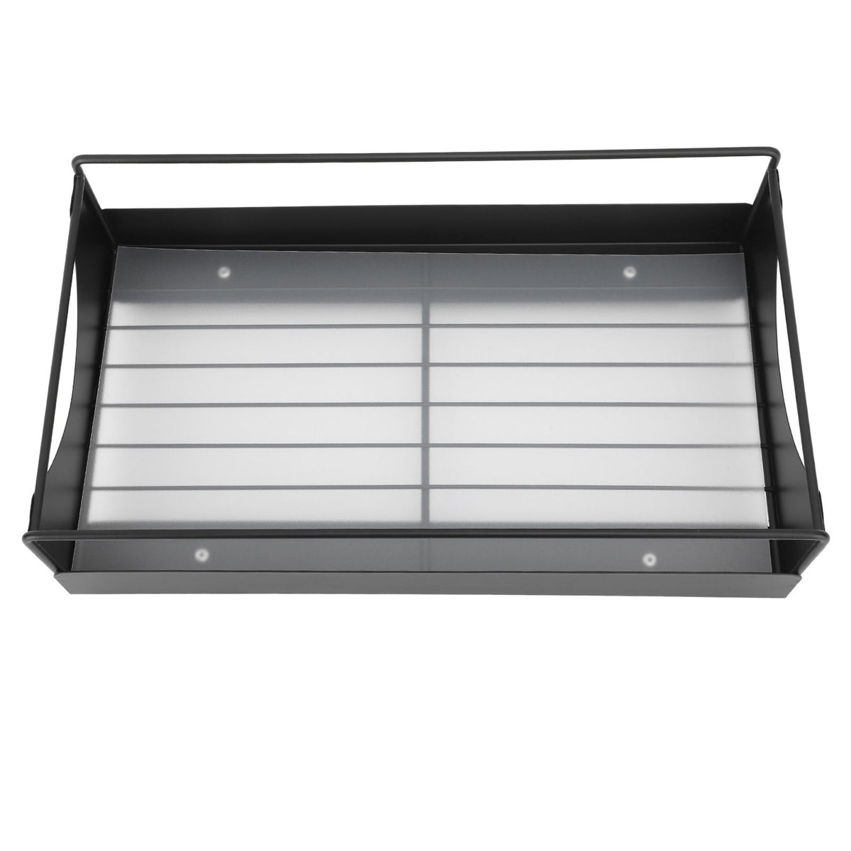 Pull Out Cabinet Organizer Carbon Steel Smooth Sliding Silent Slide Out Pantry Shelves for Bathroom Wardrobe Black M 227x401x85mm