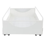 Pull Out Cabinet Organizer Carbon Steel Smooth Sliding Silent Slide Out Pantry Shelves for Bathroom Wardrobe White M 227x401x85mm