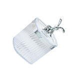 Toothpick Holder Large Capacity Fashion Look Toothpick Container Storage Box Jar for Home Restaurant Transparent