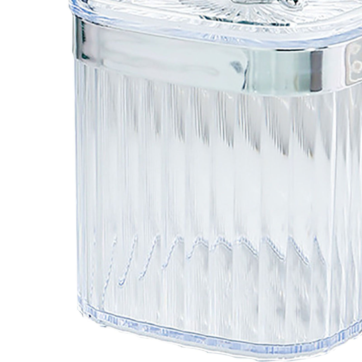 Toothpick Holder Large Capacity Fashion Look Toothpick Container Storage Box Jar for Home Restaurant Transparent