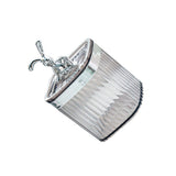 Toothpick Holder Large Capacity Fashion Look Toothpick Container Storage Box Jar for Home Restaurant Smoky Gray