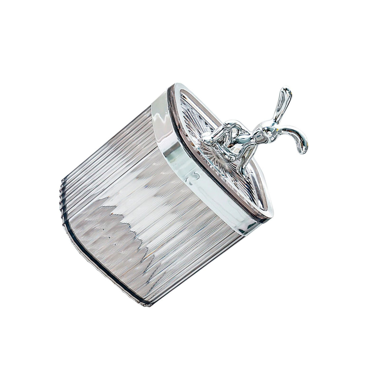Toothpick Holder Large Capacity Fashion Look Toothpick Container Storage Box Jar for Home Restaurant Smoky Gray