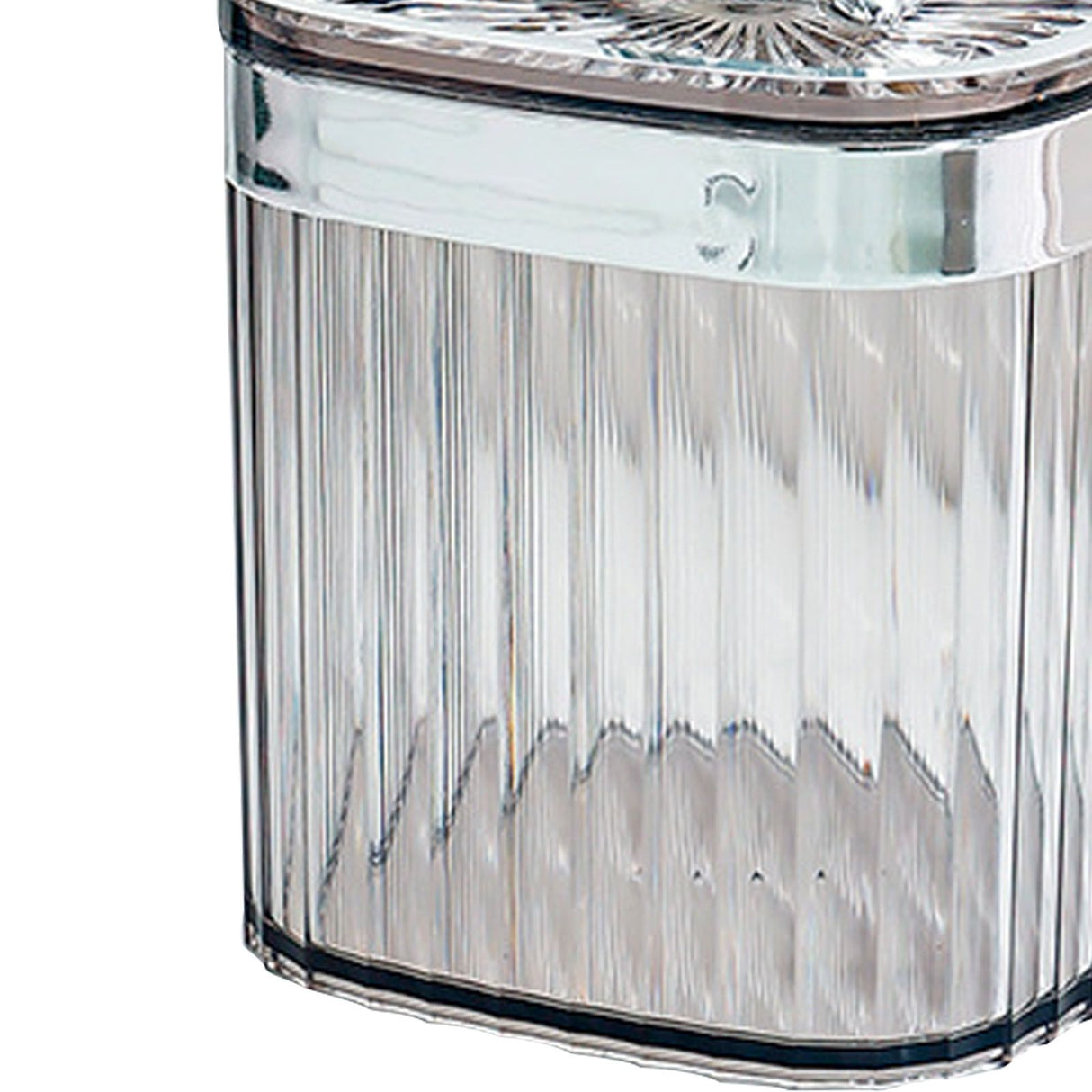 Toothpick Holder Large Capacity Fashion Look Toothpick Container Storage Box Jar for Home Restaurant Smoky Gray