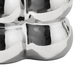 Storage Box Ceramic Modern Exquisite Rabbit Shape Decoration Multi Purpose Organizer Box for Cosmetics Keys Home Decor Silver