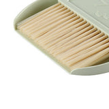 Mini Broom Dustpan Set Smile Face Plastic Handheld Efficient Cleaning Portable Tiny Brush Dustpan for Tabletop Office Green - Extra Image