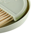Mini Broom Dustpan Set Smile Face Plastic Handheld Efficient Cleaning Portable Tiny Brush Dustpan for Tabletop Office Green - Extra Image