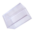 Acrylic Pencil Pen Holder Cup Transparent Clear Makeup Brush Storage Box Desktop Stationery Organizer for Office School Home