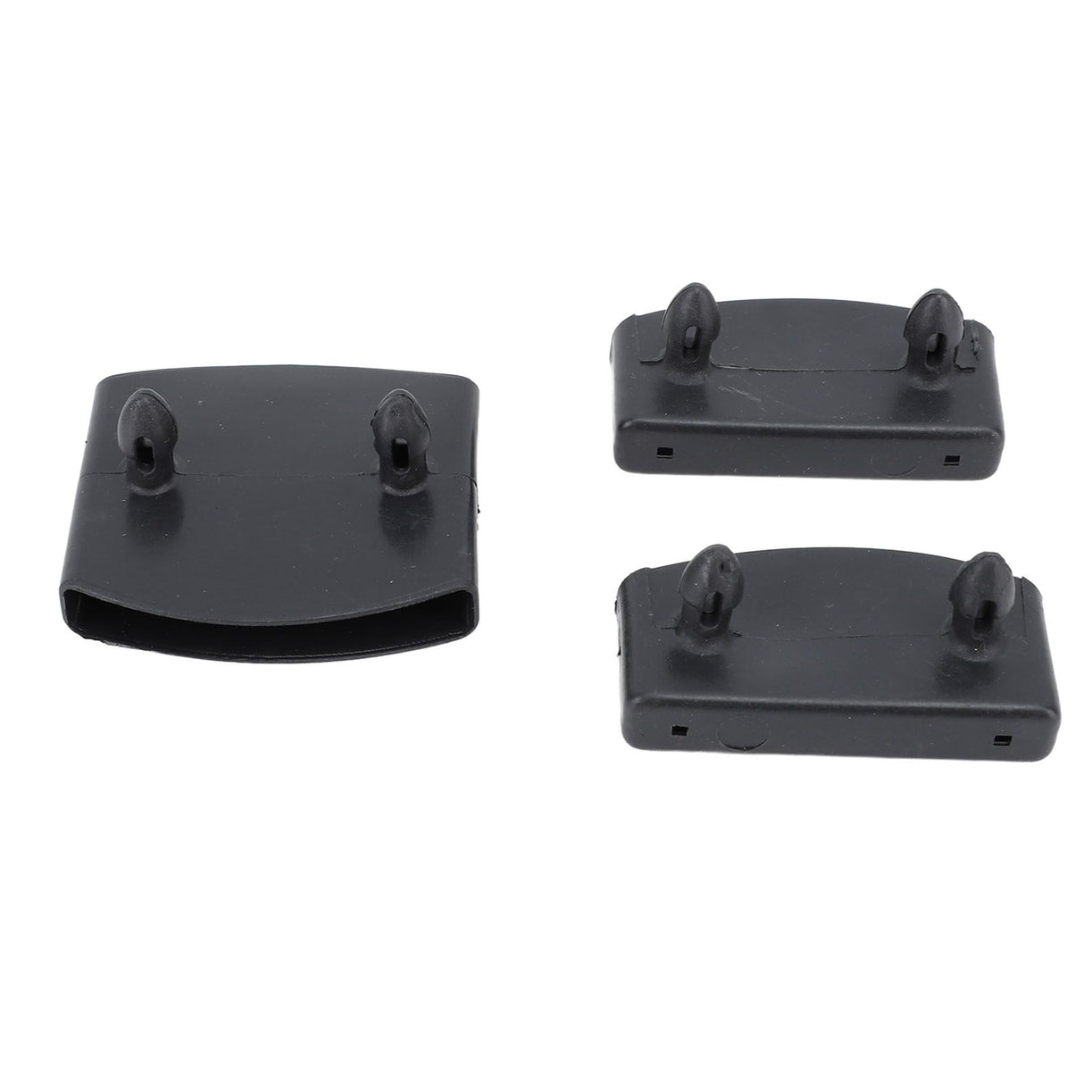 72Pcs Plastic Bed Slat End Caps Holders Centre Caps Plastic Connector Furniture Accessories for Holding and Securing Slats Black