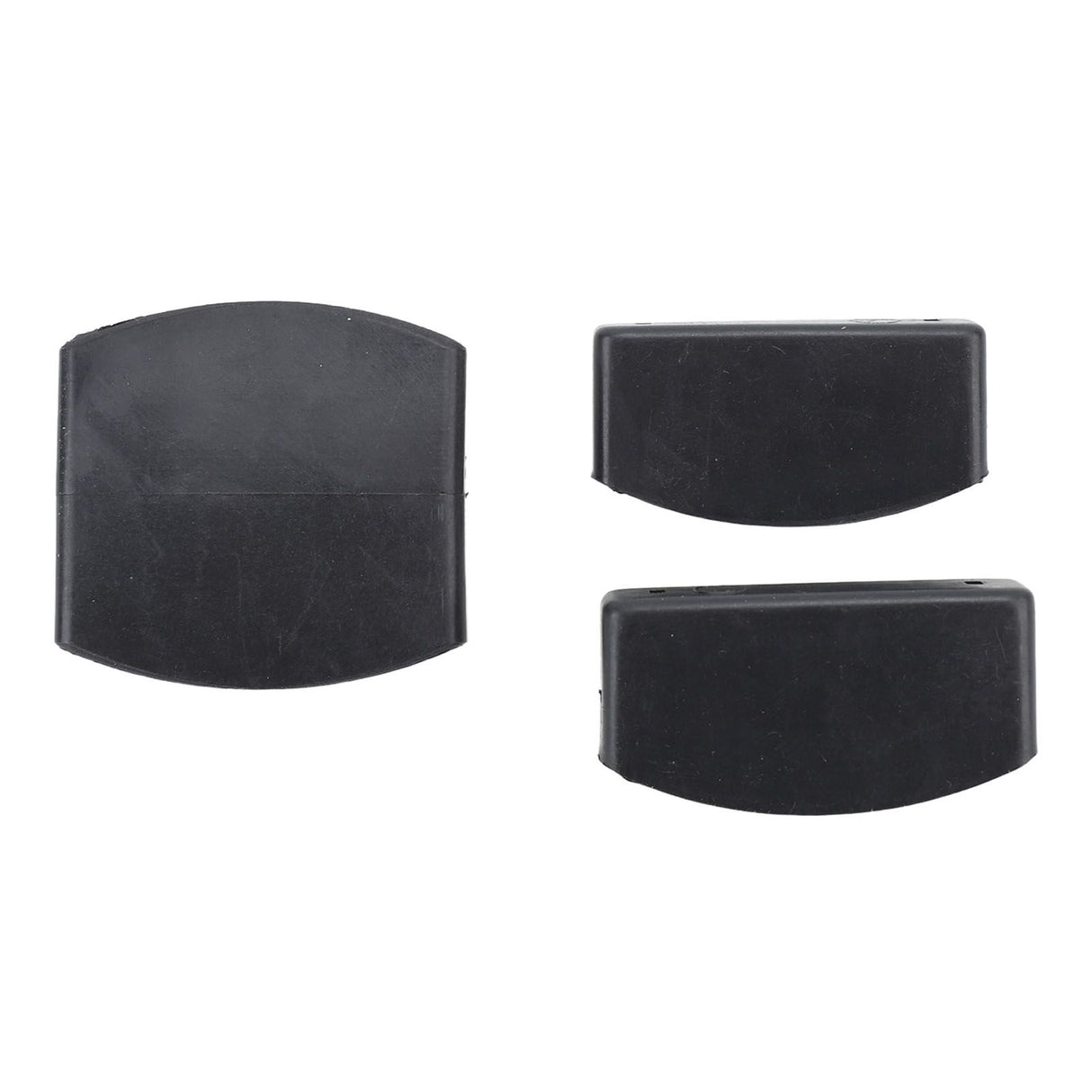 72Pcs Plastic Bed Slat End Caps Holders Centre Caps Plastic Connector Furniture Accessories for Holding and Securing Slats Black