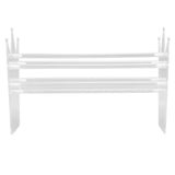 Acrylic Headband Holder Clear Jewelry Headband Organizer Headband Display Stand for Teen Girl Women Gifts
