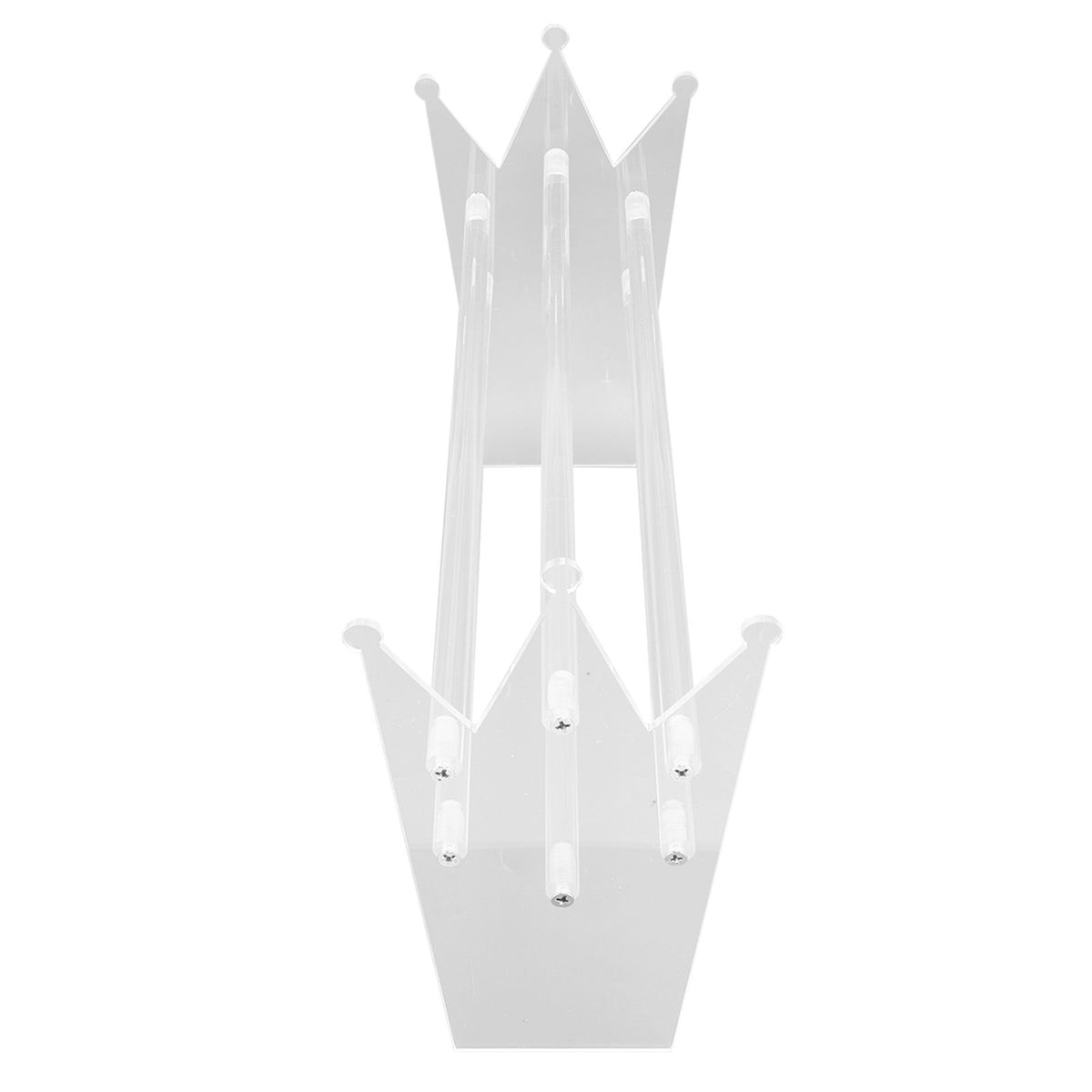 Acrylic Headband Holder Clear Jewelry Headband Organizer Headband Display Stand for Teen Girl Women Gifts