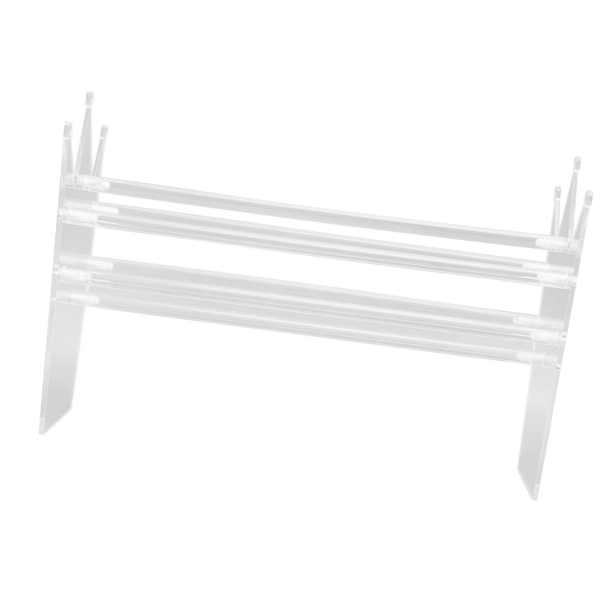 Acrylic Headband Holder Clear Jewelry Headband Organizer Headband Display Stand for Teen Girl Women Gifts