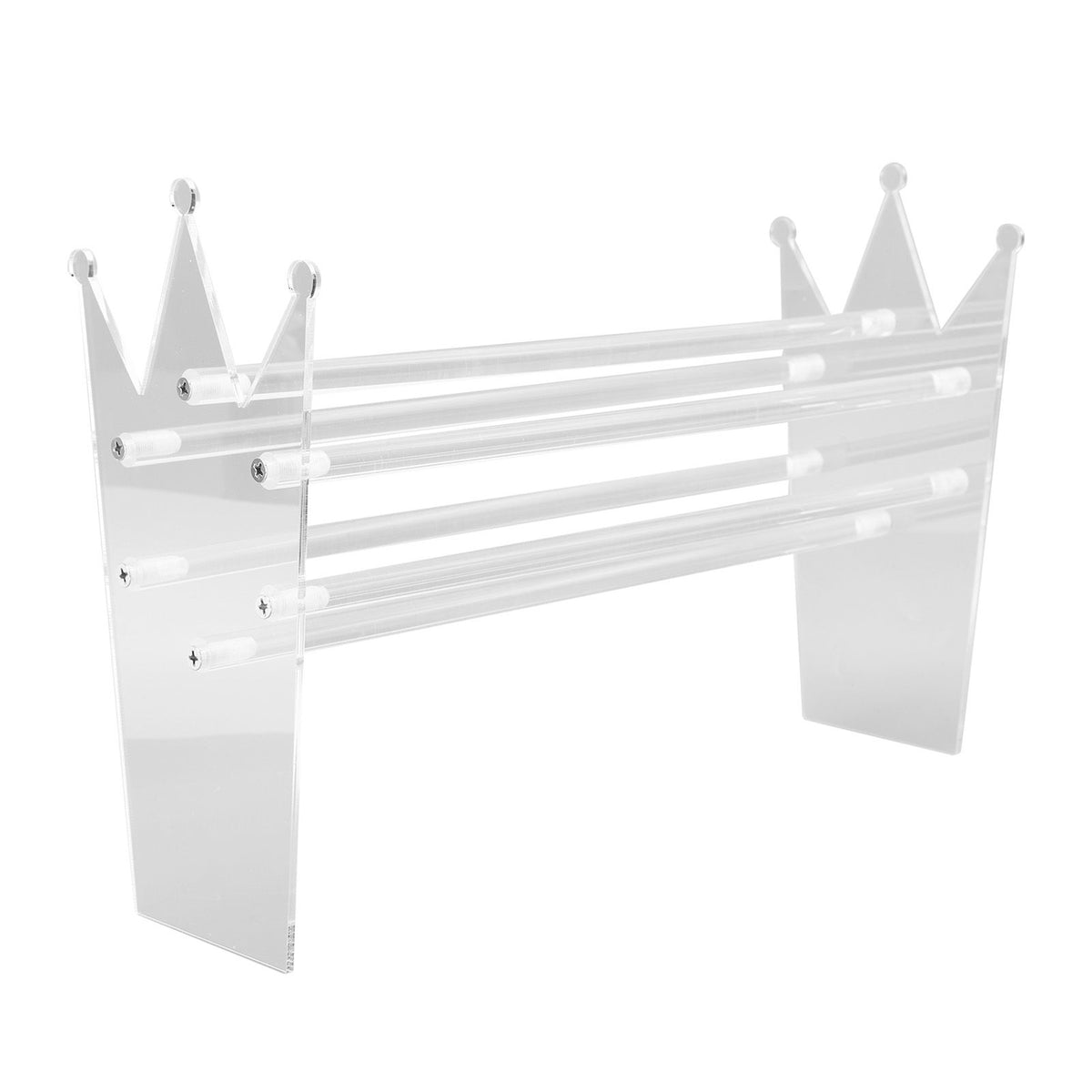Acrylic Headband Holder Clear Jewelry Headband Organizer Headband Display Stand for Teen Girl Women Gifts