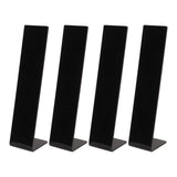 4 Pcs Acrylic Hair Band Display Stand Hair Clasp Hair Clasp Jewelry Display Holder for Shop Black