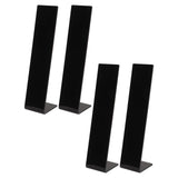 4 Pcs Acrylic Hair Band Display Stand Hair Clasp Hair Clasp Jewelry Display Holder for Shop Black