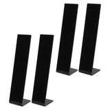 4 Pcs Acrylic Hair Band Display Stand Hair Clasp Hair Clasp Jewelry Display Holder for Shop Black