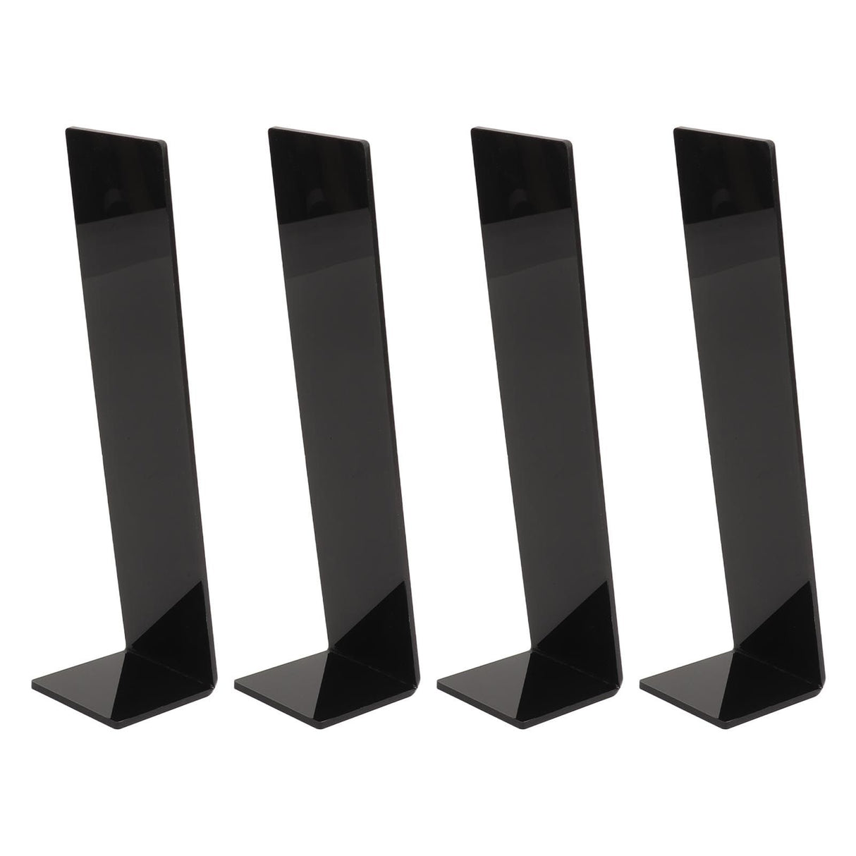 4 Pcs Acrylic Hair Band Display Stand Hair Clasp Hair Clasp Jewelry Display Holder for Shop Black