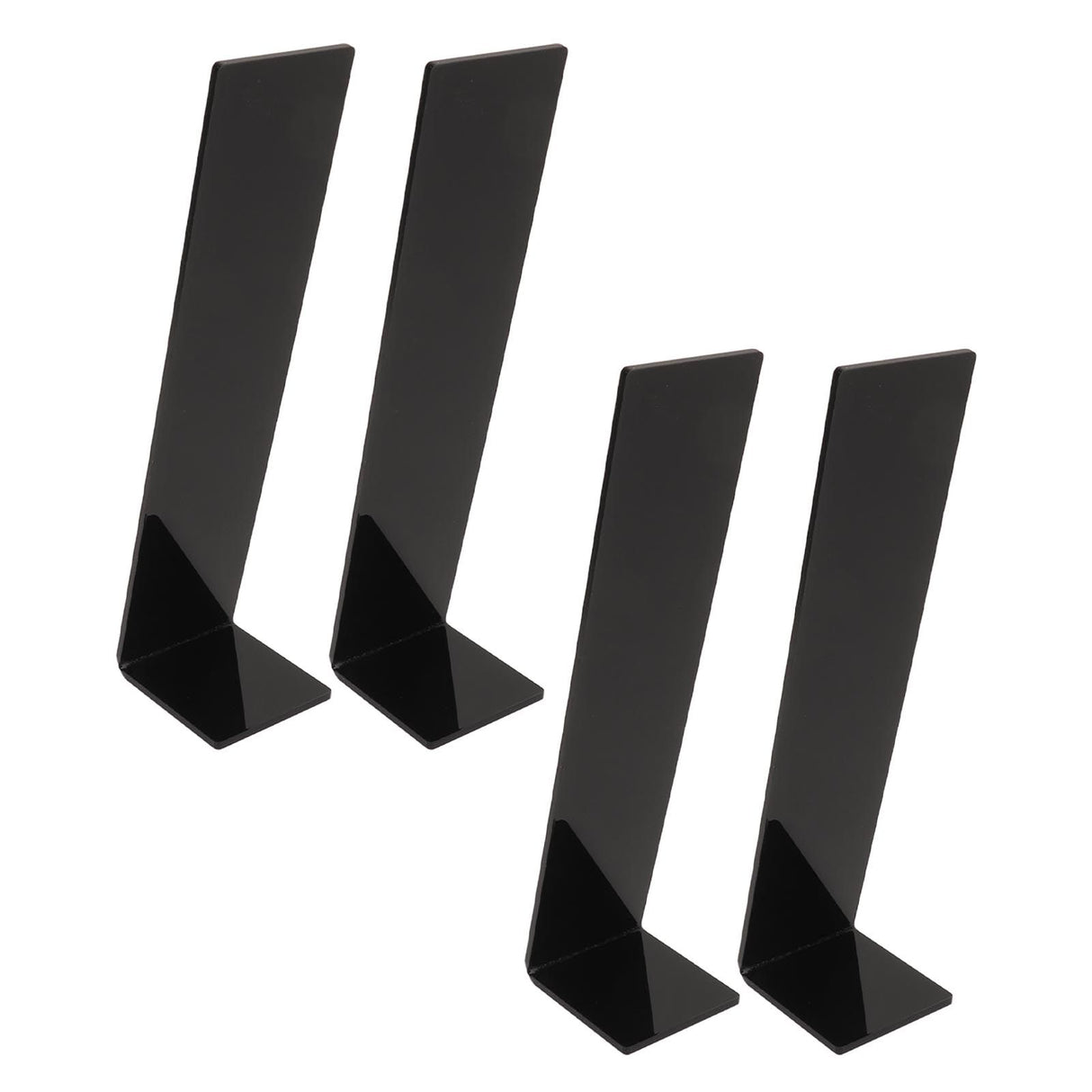 4 Pcs Acrylic Hair Band Display Stand Hair Clasp Hair Clasp Jewelry Display Holder for Shop Black