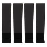 4 Pcs Acrylic Hair Band Display Stand Hair Clasp Hair Clasp Jewelry Display Holder for Shop Black