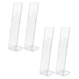 4 Pcs Acrylic Hair Band Display Stand Hair Clasp Hair Clasp Jewelry Display Holder for Shop Transparent