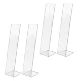 4 Pcs Acrylic Hair Band Display Stand Hair Clasp Hair Clasp Jewelry Display Holder for Shop Transparent