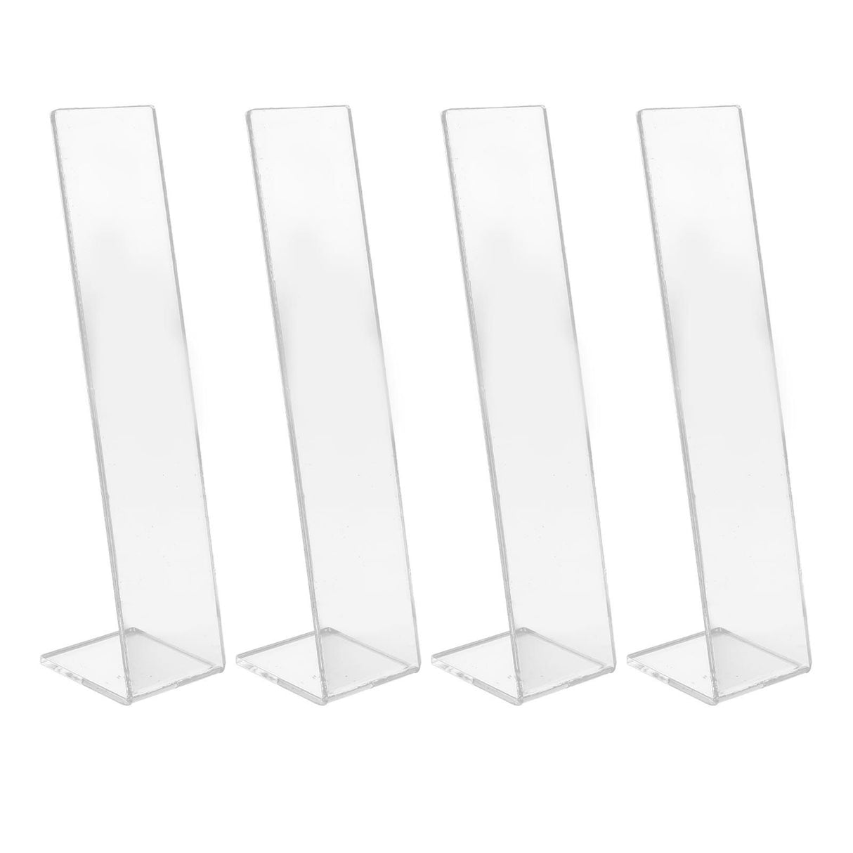 4 Pcs Acrylic Hair Band Display Stand Hair Clasp Hair Clasp Jewelry Display Holder for Shop Transparent