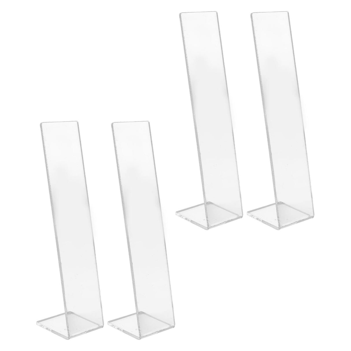 4 Pcs Acrylic Hair Band Display Stand Hair Clasp Hair Clasp Jewelry Display Holder for Shop Transparent