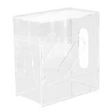 Breast Milk Freezer Storage Organizer Acrylic Transparent Removable Breast Milk Bag Storage Containers for Fridge - Close-Up Angle