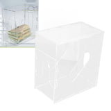Breast Milk Freezer Storage Organizer Acrylic Transparent Removable Breast Milk Bag Storage Containers for Fridge