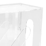 Breast Milk Freezer Storage Organizer Acrylic Transparent Removable Breast Milk Bag Storage Containers for Fridge