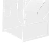 Breast Milk Freezer Storage Organizer Acrylic Transparent Removable Breast Milk Bag Storage Containers for Fridge