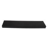 Keyboard Wrist Rest Pad Ergonomic Soft Prevent Slip Keyboard Wrist Support with Partition Storage Case for Office Black - Close-Up Angle