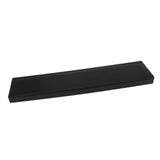 Keyboard Wrist Rest Pad Ergonomic Soft Prevent Slip Keyboard Wrist Support with Partition Storage Case for Office Black - Low Angle