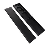 Keyboard Wrist Rest Pad Ergonomic Soft Prevent Slip Keyboard Wrist Support with Partition Storage Case for Office Black