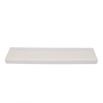Keyboard Wrist Rest Pad Ergonomic Soft Prevent Slip Keyboard Wrist Support with Partition Storage Case for Office White