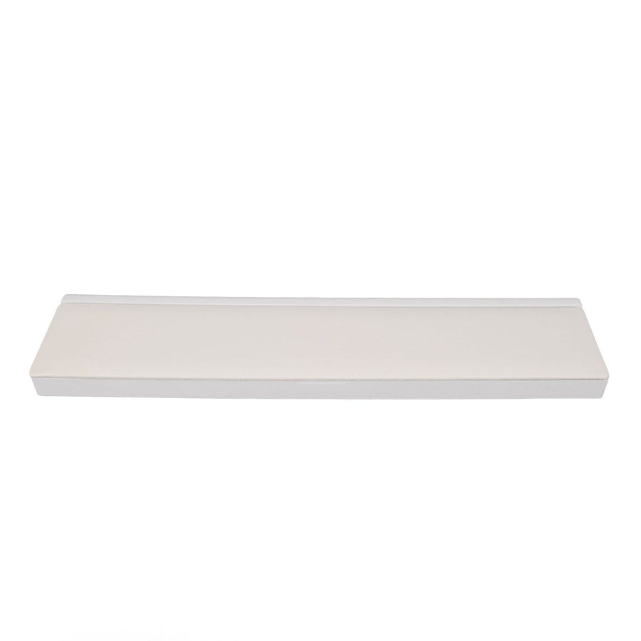 Keyboard Wrist Rest Pad Ergonomic Soft Prevent Slip Keyboard Wrist Support with Partition Storage Case for Office White