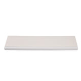 Keyboard Wrist Rest Pad Ergonomic Soft Prevent Slip Keyboard Wrist Support with Partition Storage Case for Office White