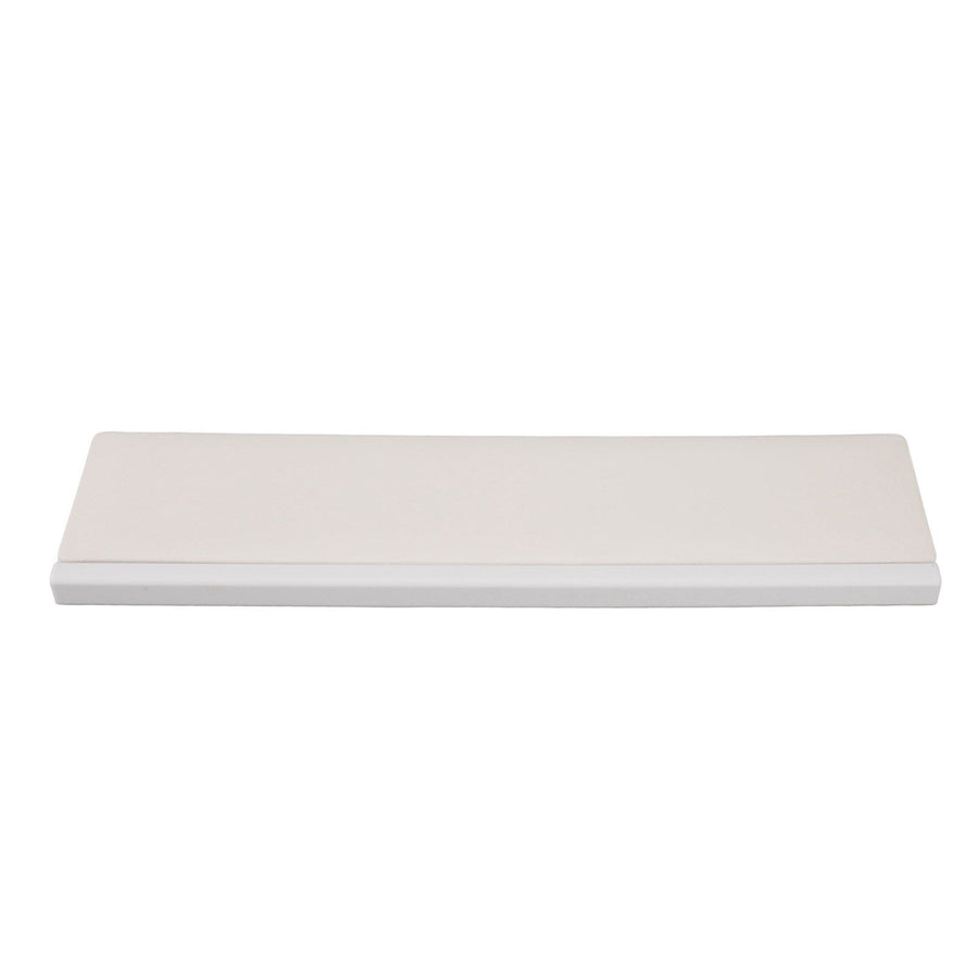 Keyboard Wrist Rest Pad Ergonomic Soft Prevent Slip Keyboard Wrist Support with Partition Storage Case for Office White