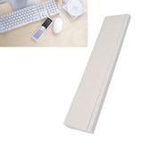 Keyboard Wrist Rest Pad Ergonomic Soft Prevent Slip Keyboard Wrist Support with Partition Storage Case for Office White