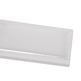 Keyboard Wrist Rest Pad Ergonomic Soft Prevent Slip Keyboard Wrist Support with Partition Storage Case for Office White
