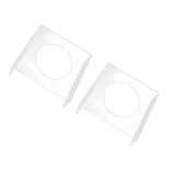 2PCS Football Stand Clear Display Holder Acrylic Stable Support Anti Scratch Versatile Display Rack for Basketball Volleyball